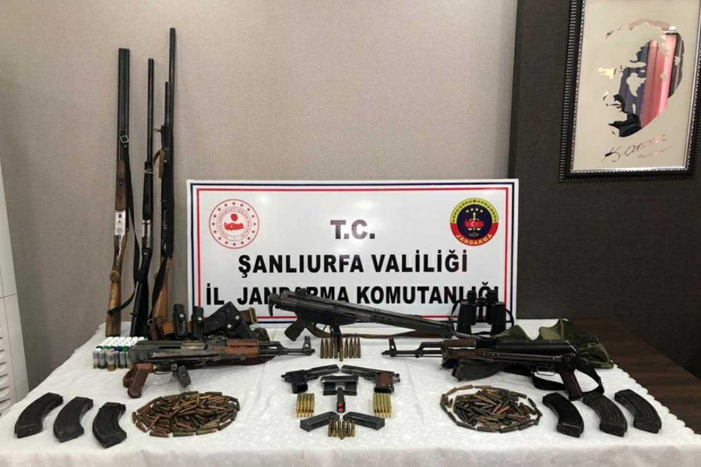 Şanlıurfa'da silah kaçakçılığı yapan 3 şüpheli gözaltına alındı
